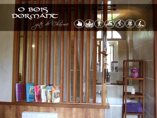 O Bois Dormant- Studio Vue Rance River Et Viaduc De Dinan Lanvallay ภายนอก รูปภาพ
